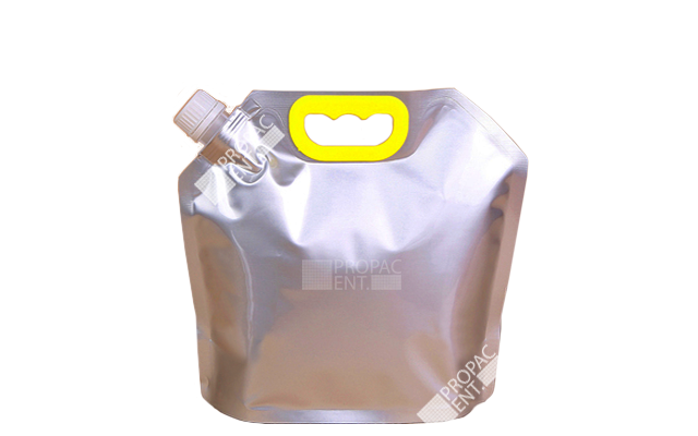 spout stand pouch aluminium glossy 1500ml(1.5 Litre)