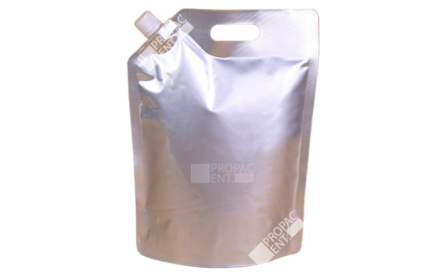 spout stand pouch aluminium glossy 1700ml(1.7 Litre)