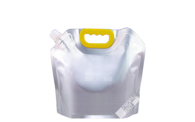 spout stand pouch aluminium glossy 2500ml(2.5Litre)